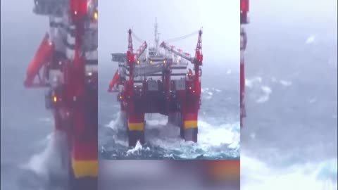Northern Sea Oil Rigs