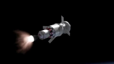 Space launc system takes off