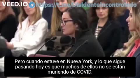 Nicole Sirotek "No he visto un solo paciente morir por Covid 19" Plandemia Coronavirus