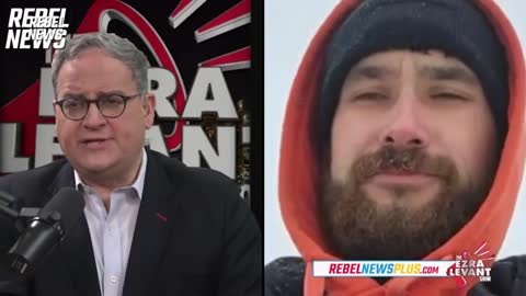 Coutts, Alberta trucker blockade from the inside: Kian Simone with Ezra Levant