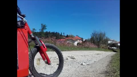 Electric scooter off Road 2 video 1800W max Slovenija 2019 Elektricni skiro