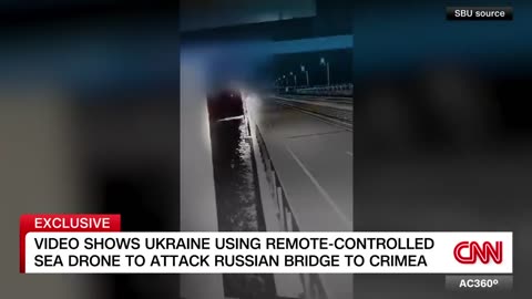 Net video show attack on $4 billion Russian Bridge