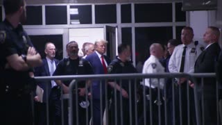 Trump enters Manhattan courtroom for indictment arraignment