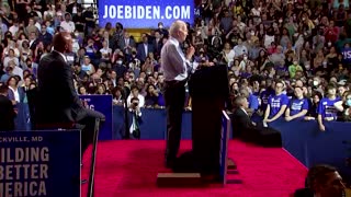 Biden heckled by man yelling 'you stole the election’