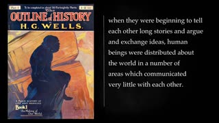 (1-4) THE OUTLINE OF HISTORY by H. G. WELLS. Audiobook, full length