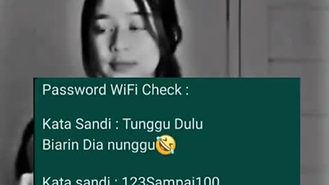 Sandi wifi terkocak