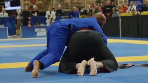 Demetrious Johnson vs a 248 pound brown belt