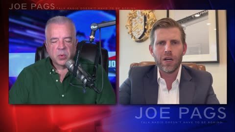 Eric Trump Is Very Direct on What the Left is Doing to his Father | Joe Pags