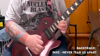 INXS - Never Tell Us (Guitar Cover)
