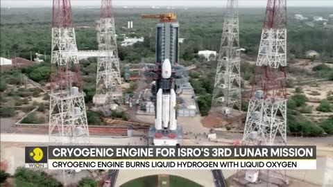Cryogenic engine for ISRO 's third lunar mission complite