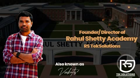 Revealing Rahul Shetty - Udemy QA Instructor, Founder of Rahul Shetty Academy, RSTekSolutions