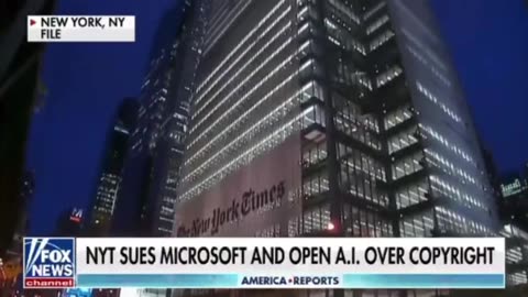 NYT sues Microsoft and Open A.I. over copyright