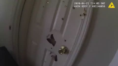 Raw footage: NOPD officer shot in apartment raid