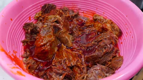 THE BEST BIRRIA RECIPE | LARGE QUANTITY RECIPE | COOKING WITH VIEWS ON THE ROAD
