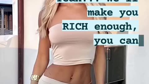 Yeah, Rich Enough to...