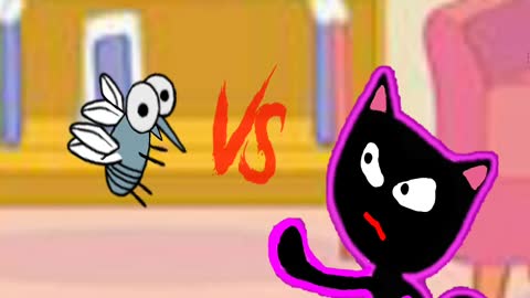 cat vs mosquito