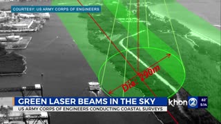Hawaii, Green LASERS? Army warning about (green lasers) over Oahu’s south shores