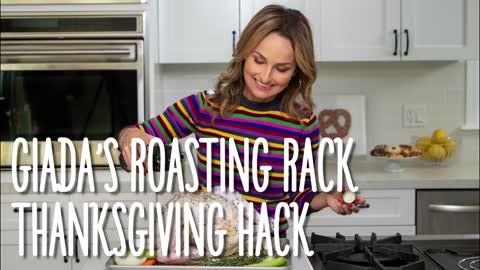 Giada's DIY Thanksgiving Turkey Rack