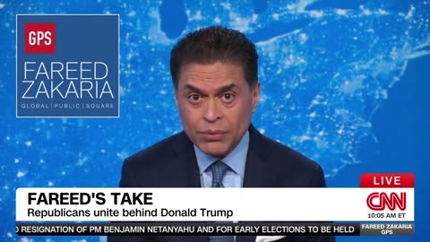 Why is CNN letting Fareed Zakaria say the court cases against Trump are all political and bias?