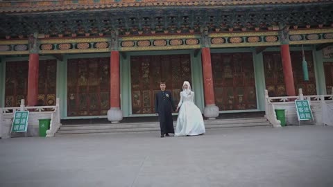 Islamic wedding ceremony wedding of Muslim in China village