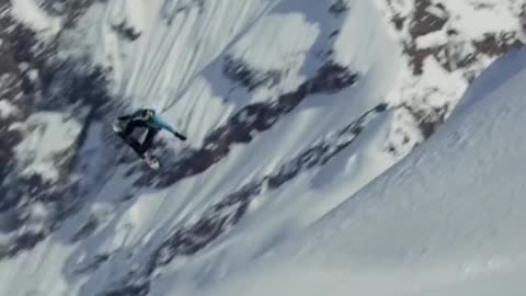 skyrocketing that one for the movie ARK. 🚀 #massive #jump #ARK #snowboard #snowboarding #alaska
