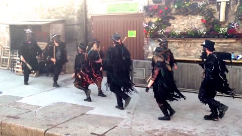 Beltane Border Morris - Ravaged Oak - Ship Inn, Teignmouth - 13 June 2013