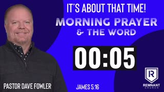 MORNING PRAYER | TODAY WE PRAY FOR WISDOM & MOVING GOD'S PLAN FORWARD