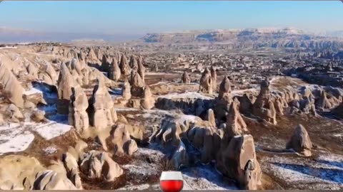 "Discover the surreal landscapes of Cappadocia" Please follow my channel.