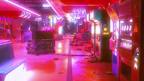 PS5 🚨 CyberPunk 2077 NPC Crime Scene 🚨 This is our Demonic Dystopian Future! 🌆 buy some Guns ASAP