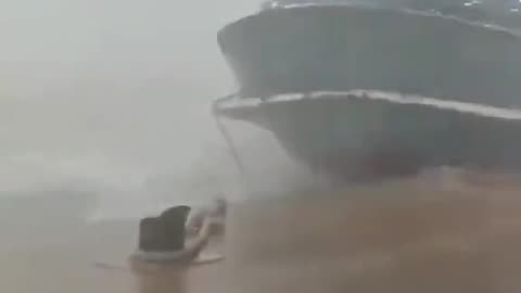 Storm scenes in Bangladesh