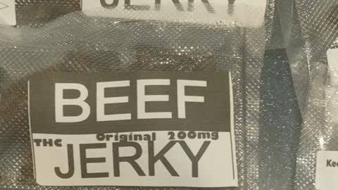 TCBEDIBLES infused Beef Jerky