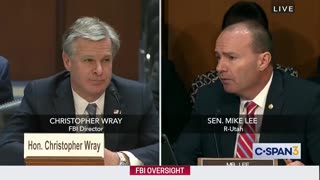 Sen. Lee Goes Off on Wray: 'We Have a Constitution, You Must Comply With It'