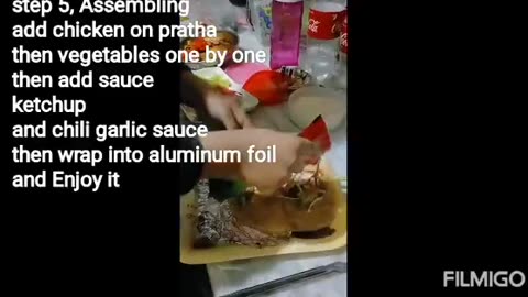 Chicken Paratha Roll