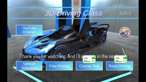 3D Driving Class _how to get Bugatti Bolide new car