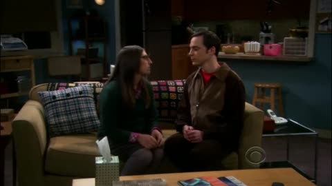 Sheldon And Amy Cuddle - The Big Bang Theory