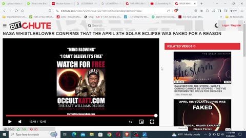 Was the April 8th Solar Eclipse faked for a reason? Sun Simulator? Alien Mothership? Portals?