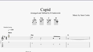 How to play Cupid by Sam Cooke