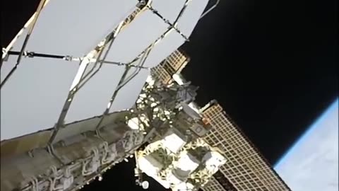 NASA Astronauts Space Walk Outside The ISS #space
