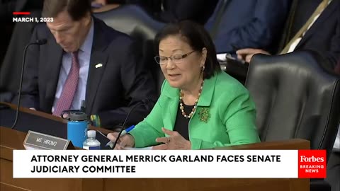 Mazie Hirono Questions AG Merrick Garland About Violent Attacks On Abortion Providers