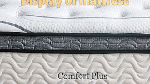 EB15-18 Comfort Plus Pocket spring mattress #sleepwellmattress