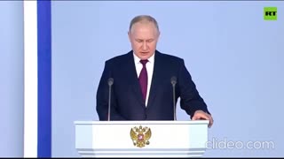 First Part of Vladimir Putin's Speech 21 February 23 / English Language.