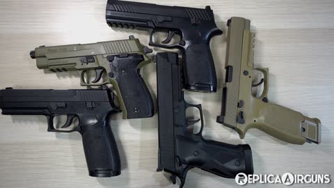 The Evolution of the Sig Sauer ASP Pellet Pistols