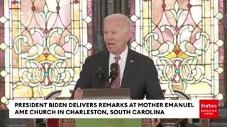 SHOCK MOMENT: Biden's South Carolina Speech Abruptly Stops Due To Pro-Palestinian Hecklers