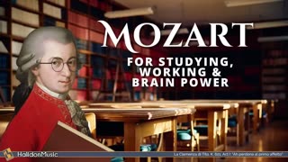 Mozart _ Classical Music for Studying, Working & Brain Power