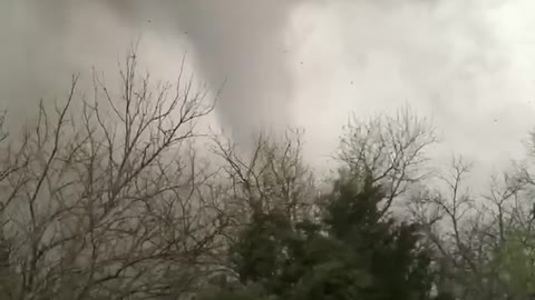 Andover Tornado Moving Across Farm Land