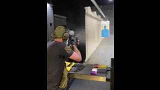 testing full auto uzi