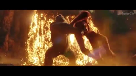 All King Kong Vs Titans Fights & Death Scenes (2024) Godzilla x Kong Movie 🍿