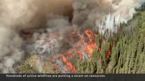 Canada's intense wildfire season strains firefighting resources