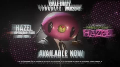 The Umbrella Academy Hazel Bundle Call of Duty Vanguard & Warzone