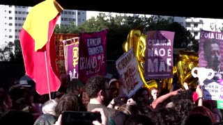 Brazilian women march against bill tightening abortion ban